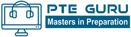 Logo of PTE Guru for intelligent practice with AI